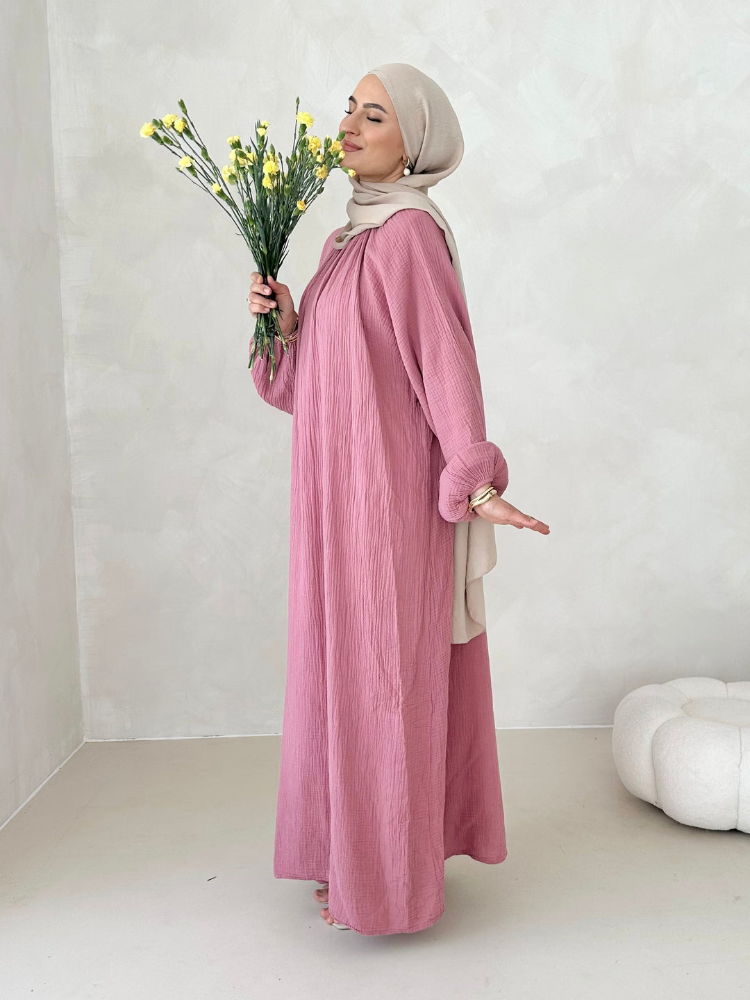 Robe en mousseline