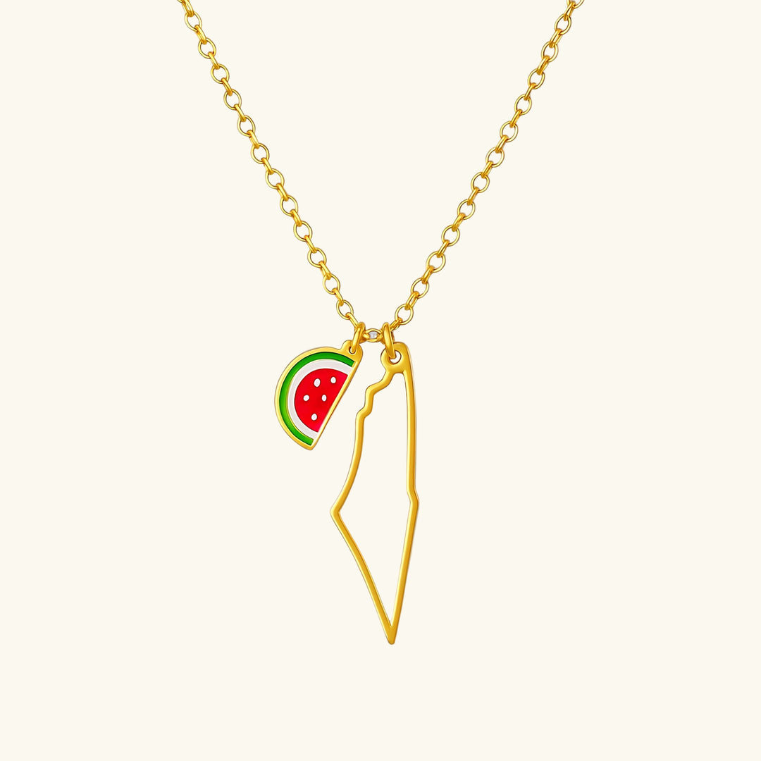 Collier de charme Ummahya Palestine